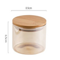 Glass Spice Jar Set