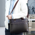 Men's Official Document Single Shoulder Messenger Bag