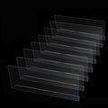 8PCS Under Bed Blocker for Pets Clear Toy Blocker for Under Couch Stop Pets Toys Going Under Furniture Bed or Sofa Couch Gap Bumper for Under Bed for Pets King Size Bed 6" Height 162" Length