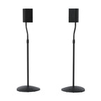 SANUS Speaker Stands Pair - Adjustable Height Speaker Stands for Satellite & Bookshelf Speakers up to 3.5lbs - Tool-Free Adjustment & Easy DIY Assembly