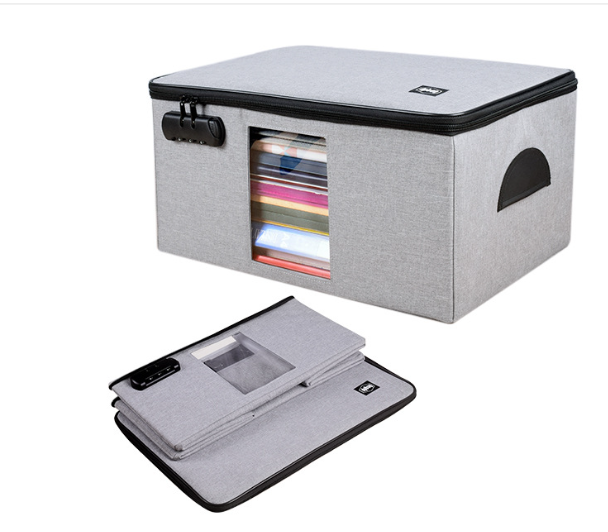 Large Capacity Family Document Storage Bag