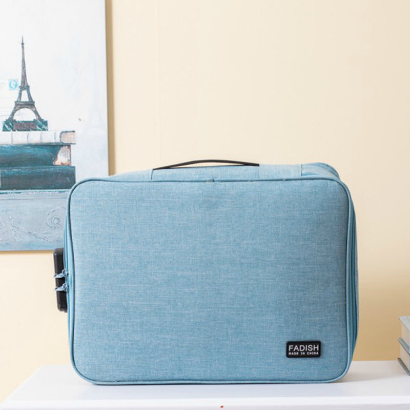 Large-Capacity Multi-Function Document Storage Bag