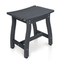 SUEH DESIGN Shower Bench HIPS Shower Chair Waterproof Shower Stool for Inside Shower Spa Shower Seat for Adults Elderly Indoor Outdoor Black